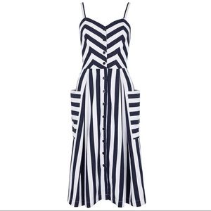 Emily and Fin Layla Nautical Stripe Sundress XXL NWT!